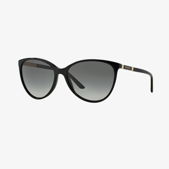 Versace VE4260 black/grey cat eye sunglasses - Picture 1 of 14
